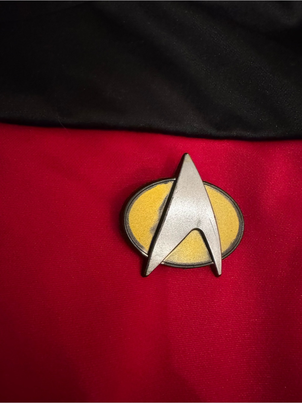 Star Trek Picard red top costume size small - Picture 2 of 5
